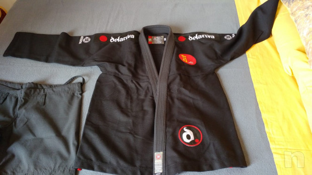 Kimono ATAMA A2 BJJ originale scuola DE LA RIVA foto-39014