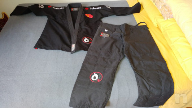 Kimono ATAMA A2 BJJ originale scuola DE LA RIVA foto-20006