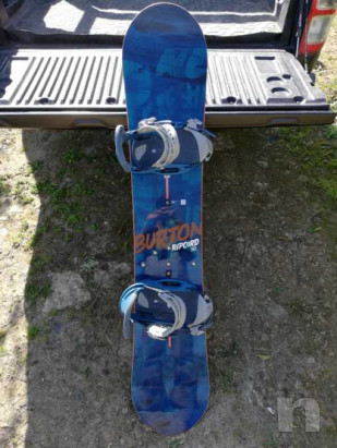 Snowboard Burton ripcord 150 con attacchi e scarponi foto-20033