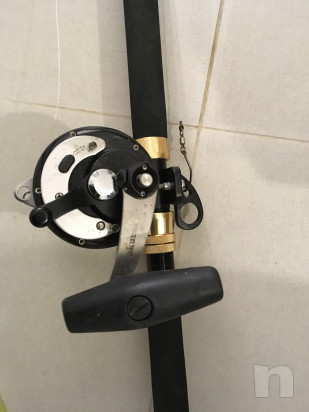 Canna drifting con mulinello 50/80 libre foto-20037