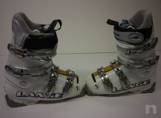 Lange Scarponi Sci misura 24,5(39 di piede) Flex 80 foto-39289