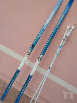 Sci da fondo Marca FISHER,attacchi Salomon foto-20195