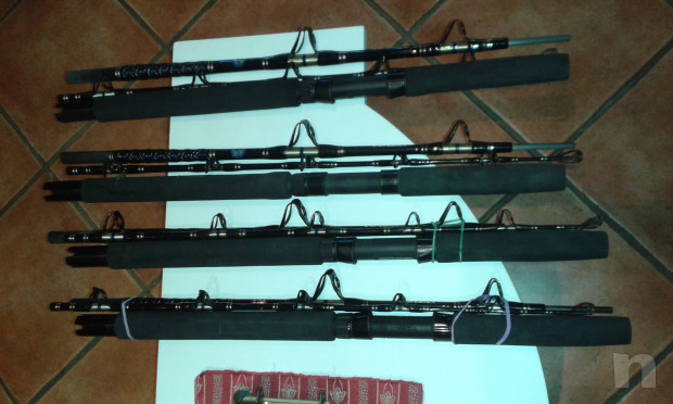 Canne da viaggio di vario libraggio in 3 pezzi foto-20307