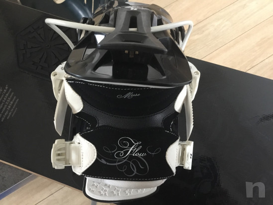 Tavola SNOWBOARD ELAN, ATTACCHI FLOW, SCARPONI VANS foto-39751