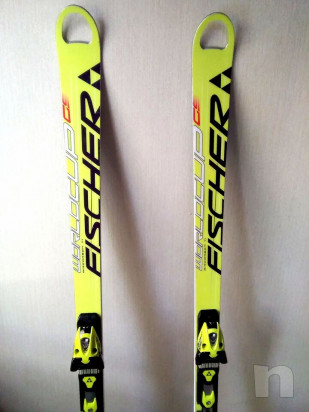 FISCHER sci WORLD CUP Titanio 175 cm Attacchi RC foto-20452