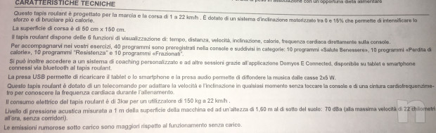 Tapis roulant Domyos intense run  foto-39960