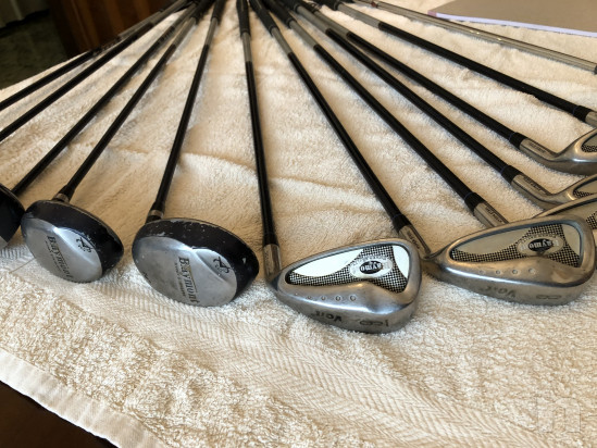 Set mazze golf usato donna destra foto-40124