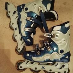 Pattini in linea Rollerblade , marca Xcuse - usati 1 volta, misura 41 foto-20633
