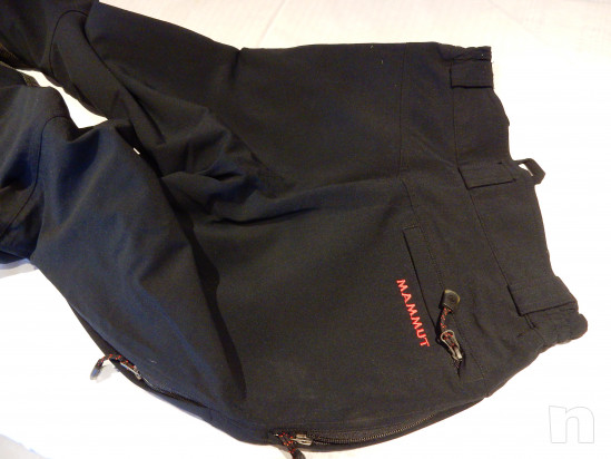 Pantaloni Mammut sci alpinismo cascate foto-40401