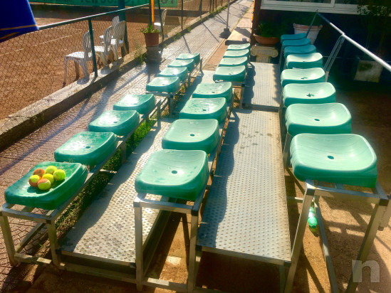 Tribune da 2 m. 2 con 12 sedute cadauna foto-40643