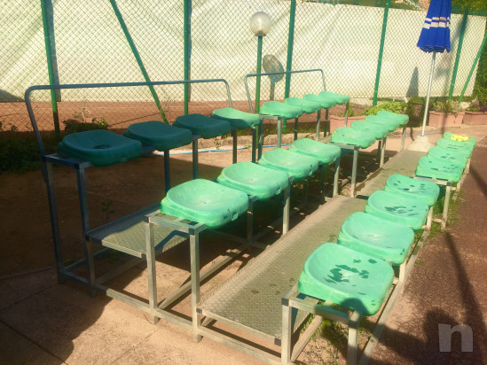 Tribune da 2 m. 2 con 12 sedute cadauna foto-40644