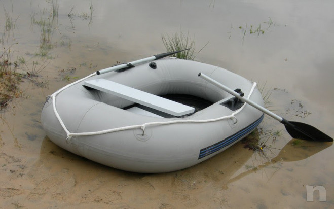PLASTIMO battellino GOMMONE TENDER canotto NAUTICA TRASPORTABILE Lungh. cm 180 foto-40682