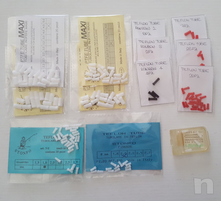 Lotto Tubolari Torniti in PTFE x Vette con Elastico foto-20852