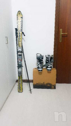 Sci usati   scarponi nuovi Salomon foto-41319