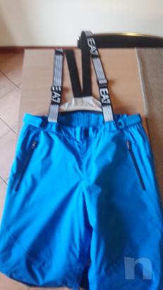 Salopette pantaloni sci uomo Armani tg XL foto-21154