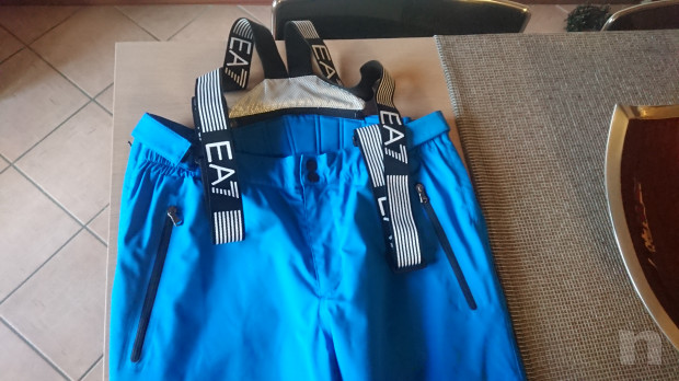 Salopette pantaloni sci uomo Armani tg XL foto-41397
