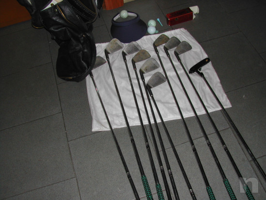 10 mazze da golf vintage   sacca foto-21193