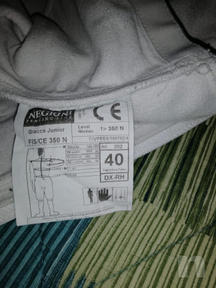 Vendo Divisa scherma completa Negrini 350N foto-41499