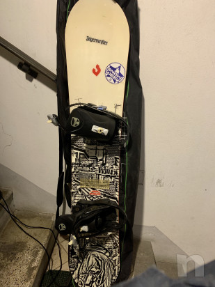 Snowboard tavola rossignol   attacchi   scarponi  sacca foto-21461