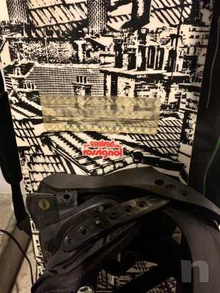 Snowboard tavola rossignol   attacchi   scarponi  sacca foto-42132