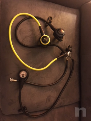 Erogatori Oceanic Alpha   primo stadio   manometro foto-42507