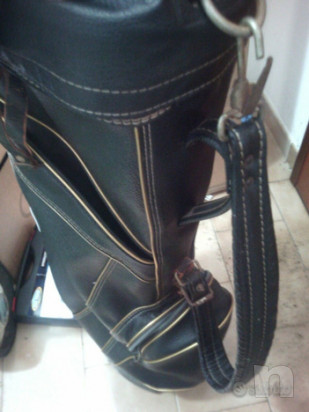 Sacca pelle e cuoio da collezione vetrina foto-42601