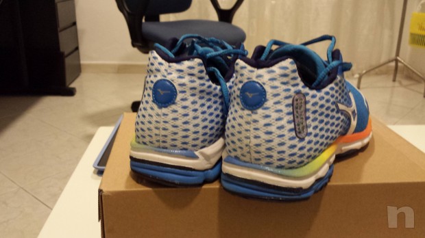 Scarpe Mizuno Wave Rider 18 tg 43 US 10 foto-3711