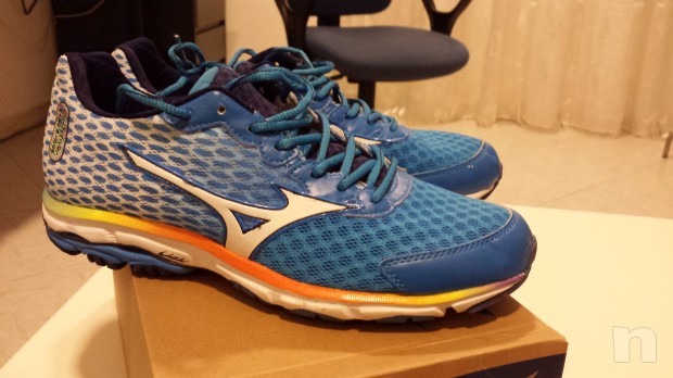 Scarpe Mizuno Wave Rider 18 tg 43 US 10 foto-3710