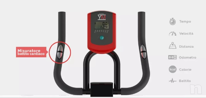BICI DA SPINNING BIKE YOUR MOVE CARDIO SPINBIKE BICICLETTA CYCLETTE FITNESS foto-42915