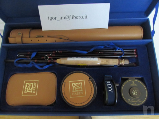 Pesca Set Golden Prince Reel Smuggler Deluxe Rod Nuovo foto-21838