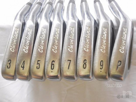 set  ferri golf 3-pw  cleveland cg2 come nuovi foto-21905