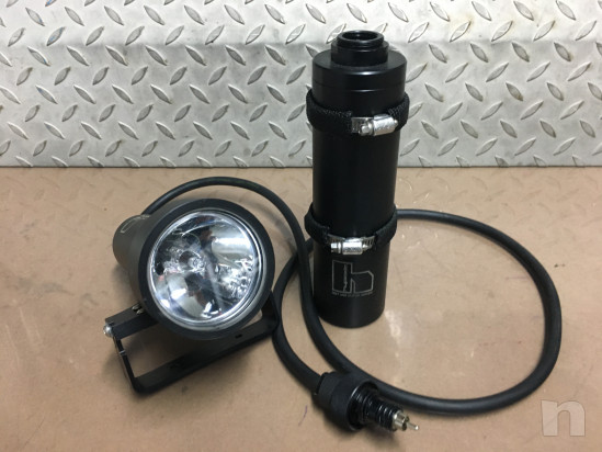 Torcia subacquea Hid da 18W marca Halcion foto-43055
