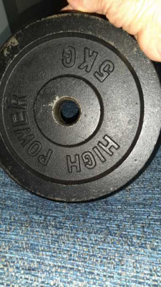 VENDO 2 DISCHI DA 5KG foto-22017