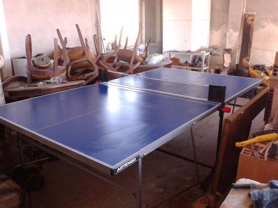 Tavolo da ping pong artengo (interno/esterno) come nuovo  foto-2203