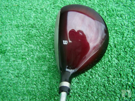 golf legno 3 wilson deep red pari al nuovo con cover  foto-22036