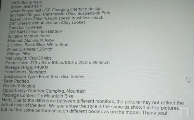 Bici elettrica  foto-43392