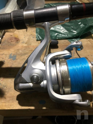 Mulinello shimano 5500 con canna browning foto-43638