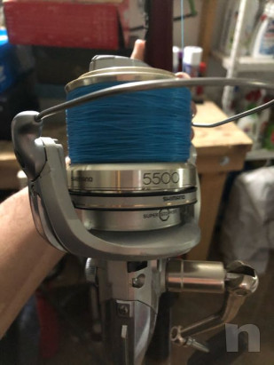 Mulinello shimano 5500 con canna browning foto-43636