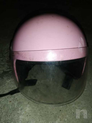 Casco da moto rosa foto-22226