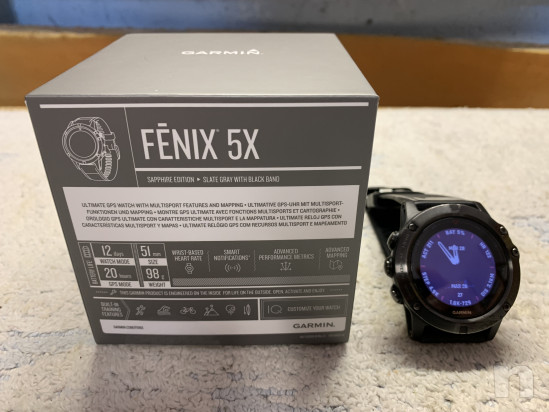 Orologio Garmin Fenix 5x Sapphire foto-22282