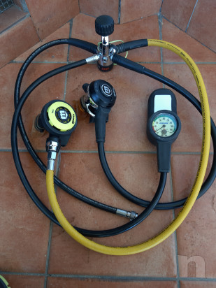 Octopus Mares MR 12 dfc set completo con consolle Oceanic foto-43985