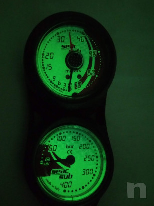 Console manometro e profondimetro seac sub foto-22427