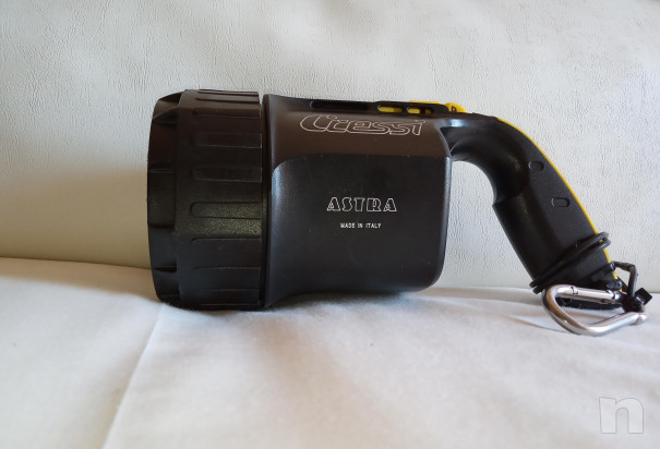 Bellissima Torcia Cressi Sub Astra Come Nuova foto-44109