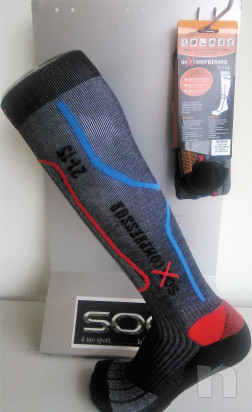 Calze Tecnica dx sx compressione sCI SNOWBORDING  foto-44219