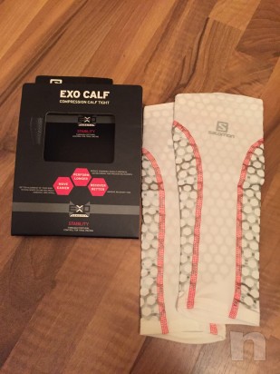 Pantaloni short Salomon taglia S EXO + calf calze foto-3943