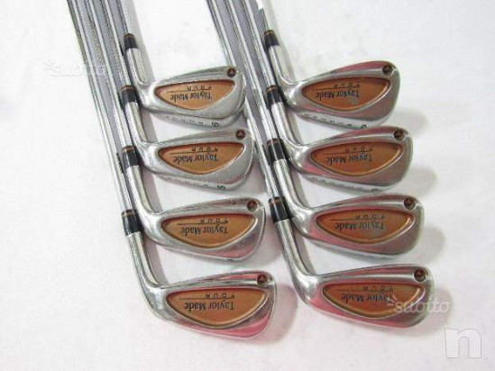 set ferri taylormade burner  tour 3-pw come nuovi foto-45333