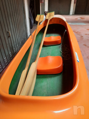 Canoa biposto in vetroresina modello Aloa foto-45383