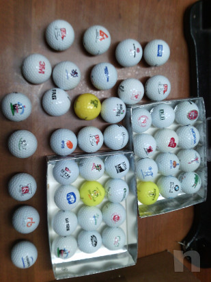 44 palline da golf loggate da collezione bacheca  foto-23054