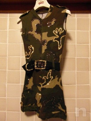 Tutina da pattinaggio artistico tg. 40 foto-2307