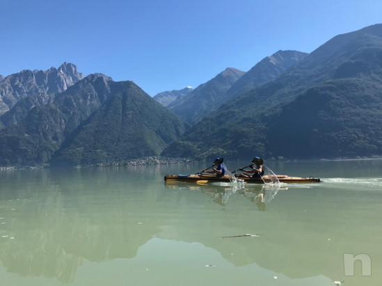 Kajak biposto in Kevlar fiume lago mare  foto-23075